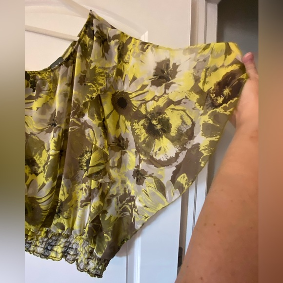 One shoulder sheer top - Picture 3 of 5